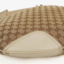 Gucci Princy Beige/Ebony GG Fabric Hobo Bag