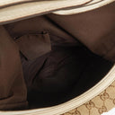 Gucci Princy Beige/Ebony GG Fabric Hobo Bag