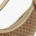Gucci Princy Beige/Ebony GG Fabric Hobo Bag