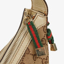 Gucci Princy Beige/Ebony GG Fabric Hobo Bag
