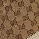 Gucci Princy Beige/Ebony GG Fabric Hobo Bag