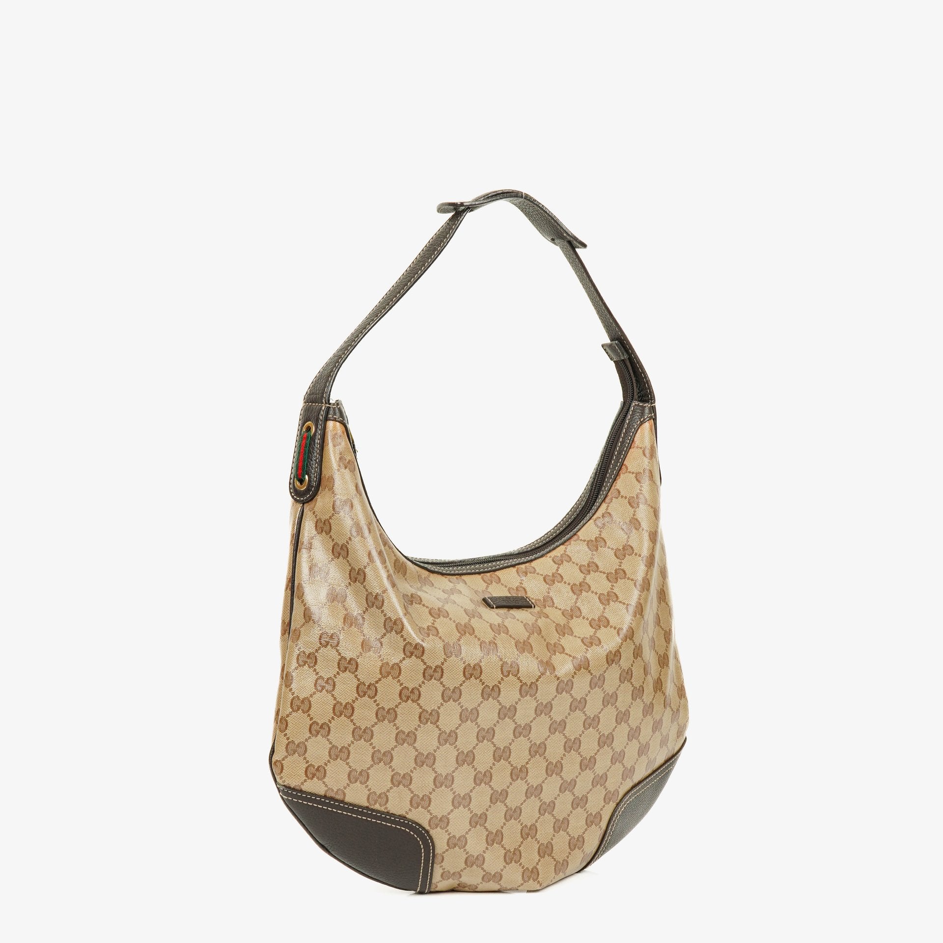 Gucci Princy GG Crystal Coated Canvas Hobo Bag