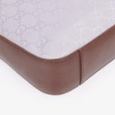 Gucci Purple GG Canvas Shoulder Hobo Bag