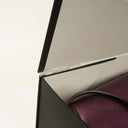 Gucci Purple Pebbled Calfskin Medium Bamboo Shopper Tote Bag