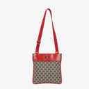 Gucci Red GG Canvas Shoulder Bag