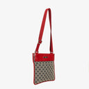 Gucci Red GG Canvas Shoulder Bag