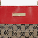 Gucci Red GG Canvas Shoulder Bag