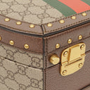 Gucci Savoy Extra Small Web GG Supreme Canvas Hat Case