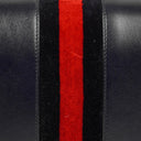 Gucci Small Horsebit 1955 Dark Navy Leather Shoulder Bag