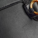 Gucci Small Horsebit 1955 Dark Navy Leather Shoulder Bag