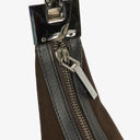 Gucci Suede and Leather Hobo Shoulder Bag