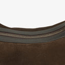 Gucci Suede and Leather Hobo Shoulder Bag