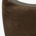 Gucci Suede and Leather Hobo Shoulder Bag