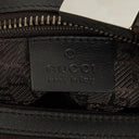 Gucci Suede and Leather Hobo Shoulder Bag