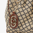 Gucci Sukey Monogram Dark Brown Tote Bag