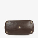 Gucci Top Handle Brown Monogram Canvas Bag