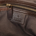 Gucci Top Handle Brown Monogram Canvas Bag
