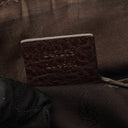 Gucci Top Handle Brown Monogram Canvas Bag