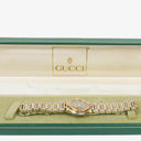 Gucci Two-Tone Stainless Steel 9000L Women's Wristwatch 25 mm