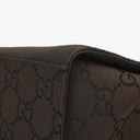 Gucci Vintage Bamboo Brown GG Canvas Tote Bag