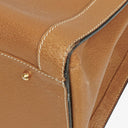 Gucci Vintage Diana Leather Bamboo Tote