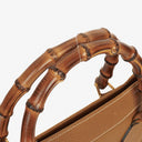 Gucci Vintage Diana Leather Bamboo Tote