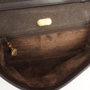 Gucci Vintage Horsebit 1955 Brown Suede Leather Bag