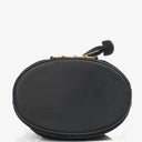 Gucci Vintage Horsebit Navy Suede And Leather Drawstring Bucket Bag
