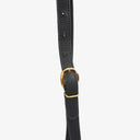 Gucci Vintage Horsebit Navy Suede And Leather Drawstring Bucket Bag