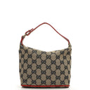 Gucci Vintage Mini Pochette GG Monogram Hobo Bag