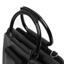 Gucci Vintage Two-Way Small Black Leather Crossbody Bag