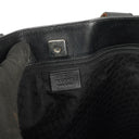 Gucci Web Leather Tote Bag Black