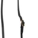 Gucci Web Ophidia Bucket Bag Small In Black Glazed Textured Calfskin
