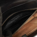 Gucci Web Sylvie Black Leather Shoulder Bag