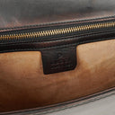 Gucci Web Sylvie Black Leather Shoulder Bag