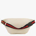 Gucci White Leather Bum Bag