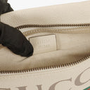 Gucci White Leather Bum Bag