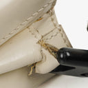 Gucci White Leather Shoulder Bag