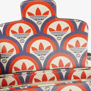 Gucci X ADIDAS Shangai Small Horsebit 1955 Calfskin Web Trefoil Interlocking G Red White Blue Shoulder Bag