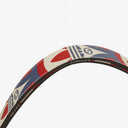 Gucci X ADIDAS Shangai Small Horsebit 1955 Calfskin Web Trefoil Interlocking G Red White Blue Shoulder Bag