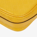 Gucci Yellow Diamante Leather Business Bag