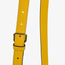 Gucci Yellow Diamante Leather Business Bag