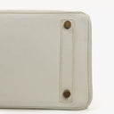 Hermès Birkin 32 Haut à Courroies Off White Leather With Gold Hardware