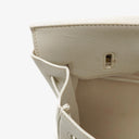 Hermès Birkin 32 Haut à Courroies Off White Leather With Gold Hardware