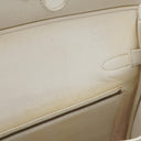 Hermès Birkin 32 Haut à Courroies Off White Leather With Gold Hardware