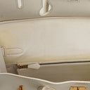 Hermès Birkin 32 Haut à Courroies Off White Leather With Gold Hardware