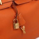 Hermes Birkin 35 Orange Togo With Gold Hardware