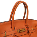 Hermes Birkin 35 Orange Togo With Gold Hardware