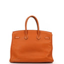 Hermes Birkin 35 Orange Togo With Gold Hardware