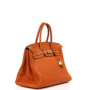 Hermes Birkin 35 Orange Togo With Gold Hardware